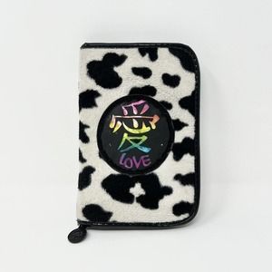 Vintage Lisa Frank Flip Out Milleny M. Dividers Fuzzy Cow Planner Organizer LOVE